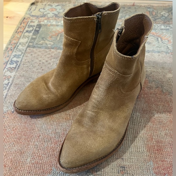 FRYE Suede Ankle Boots - Picture 2 of 10